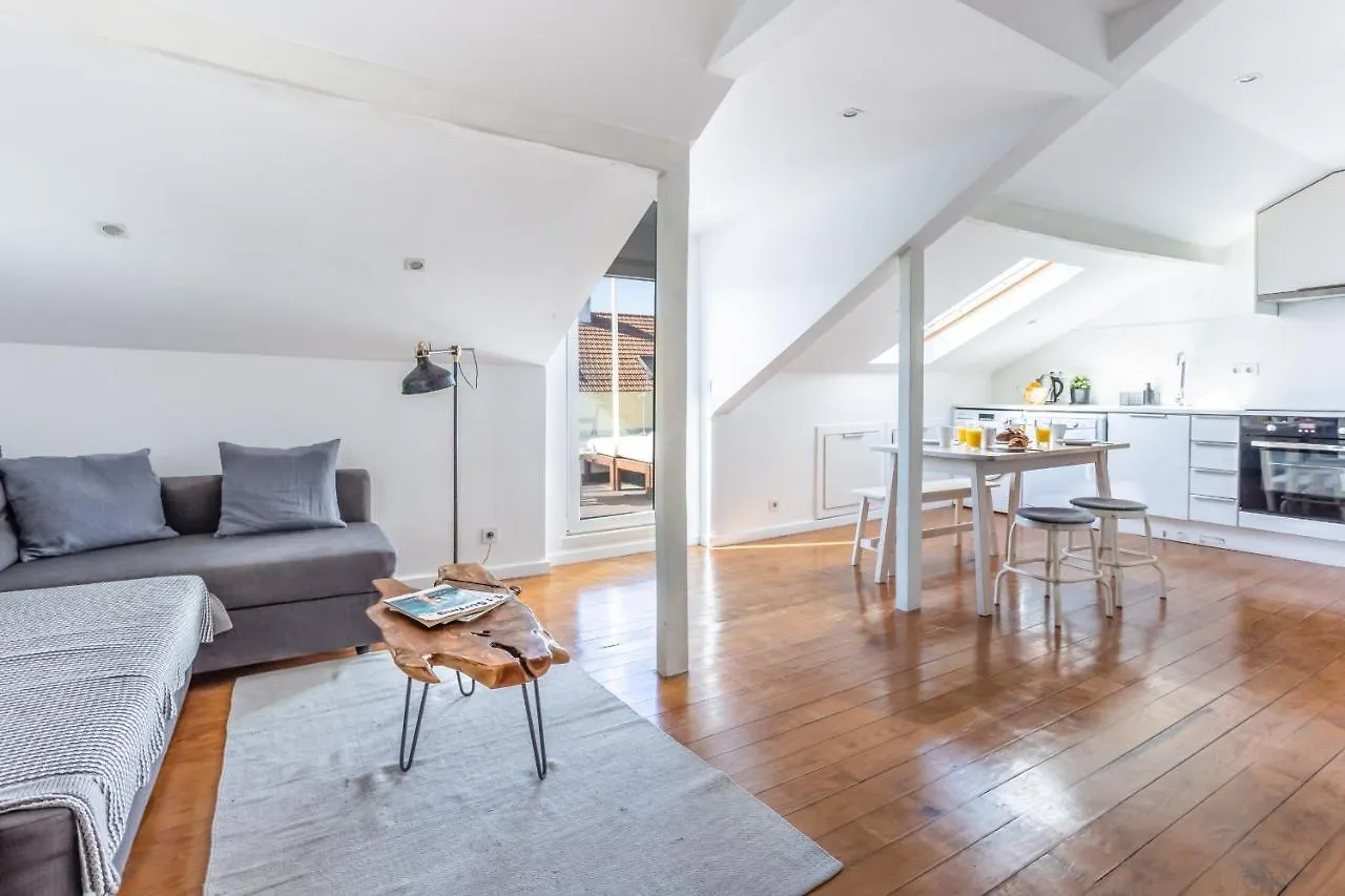 Lägenhet Alcantara Sunny Terrace Apt Lisboa